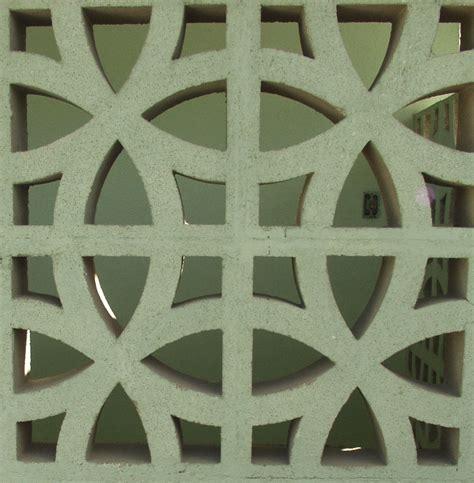 mid-century cement blocks | Decorative concrete blocks ...