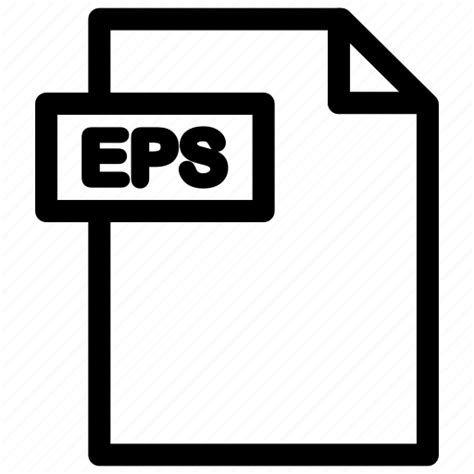 Eps Eps File Eps Format Vector File Icon
