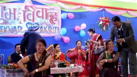 Shekhar And Akriti Gurung Wedding Reception Part 2 Youtube