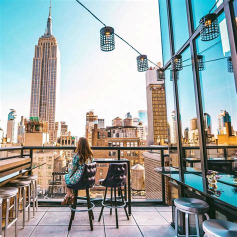 The 14 Best Nyc Rooftop Bars With A Skyline View Ready Set Jet Set