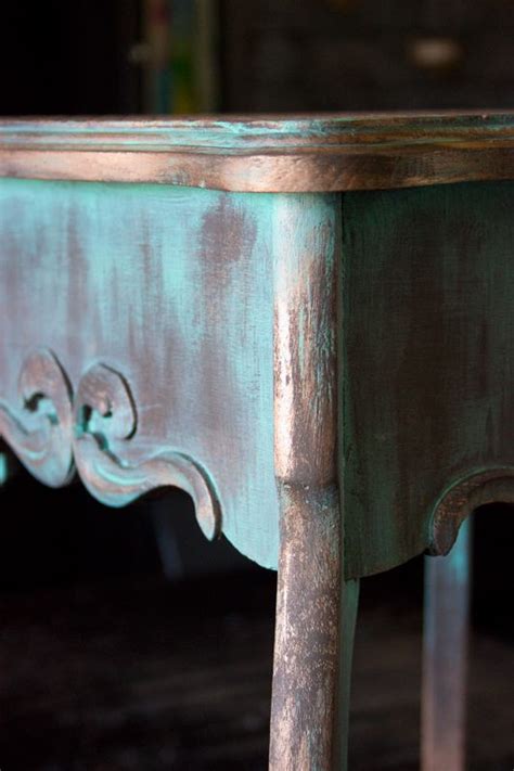 Create An Aged Copper Finish Copper Furniture Paint Furniture