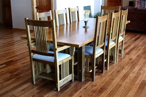 Stickley Dining Room Table And Chairs Finewoodworking