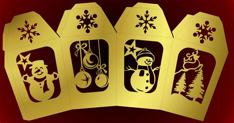 Christmas Paper Lantern Svg Paper Lantern Dxf Snowman Paper Etsy Uk