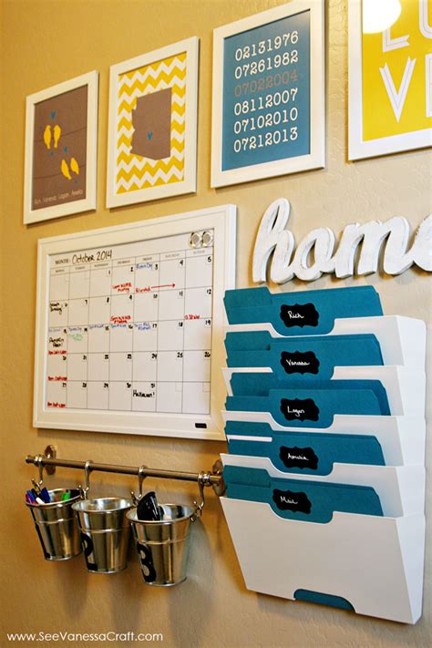 Entryways are often in need of a face lift. Organization: Family Command Center - See Vanessa Craft