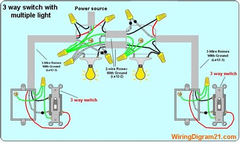 3 Way Light Switch Wiring Diagram