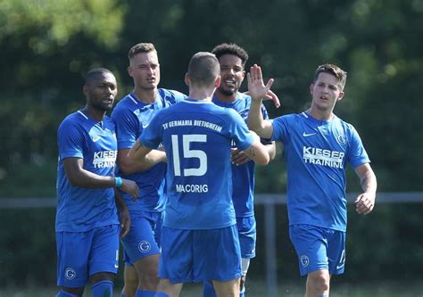 Bietigheim Schlägt Allmersbach Im Wfv Pokal 30 Germanen Bejubeln