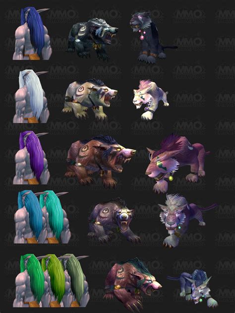 Seeking A Chart Of The Different Druid Form Colours Rclassicwow