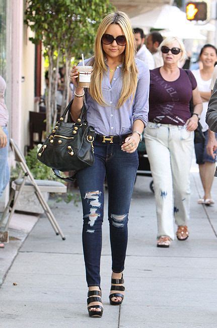 Amanda Bynes In J Brand Jeans 💜 With Images Pretty Outfits Style