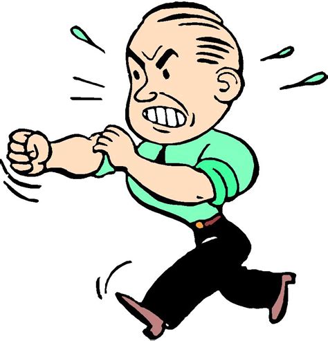 Angry Man Clipart Clipart Best