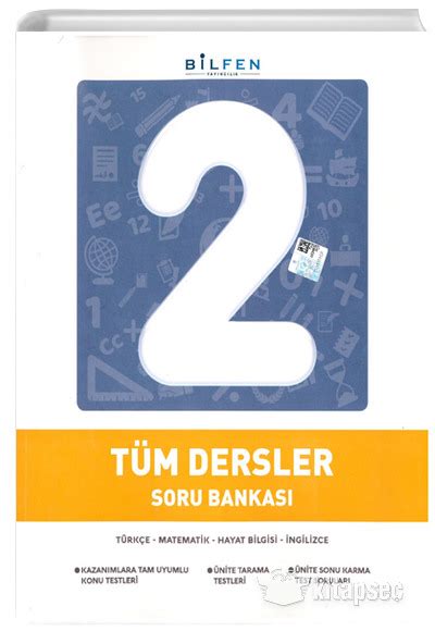 2. Sınıf Tüm Dersler Soru Bankası Bilfen Yayıncılık | 9786051787251