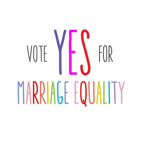 vote yes for marriage equality australia