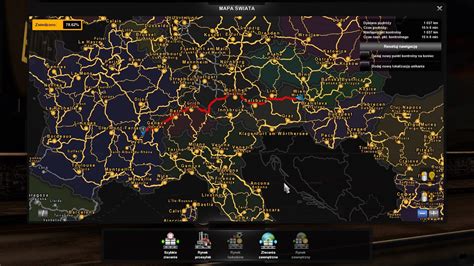 World Map Hd 140 Ets2 Mods Euro Truck Simulator 2 Mods Ets2modslt
