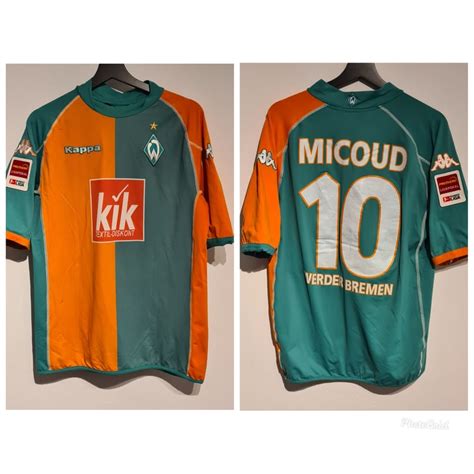 Bvb auswärtstrikot für die saison 21/22. Saison 2005 / 2006 - Werder Bremen Trikots