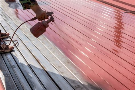 Can A Metal Roof Be Painted Metal Roof Painting Tips A To Z Roofing