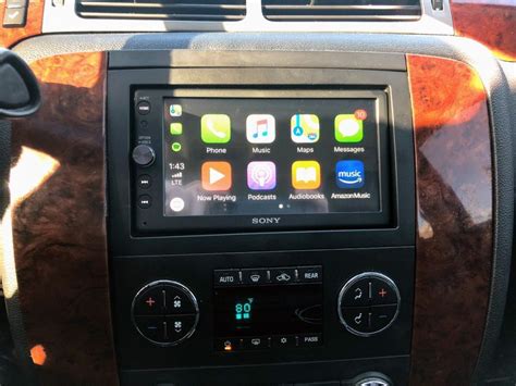 Carplay Installs Sony Xav Ax100 In A Chevy Tahoe Carplay Life
