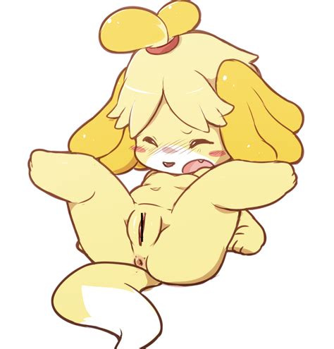 Rule 34 Animal Crossing Anthro Anus Blush Canine Censored Isabelle