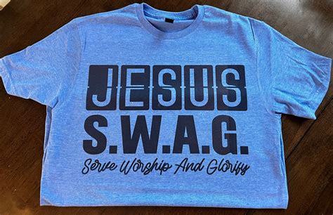 Jesus Swag Serve Worship And Glorify Png Sublimation Etsy