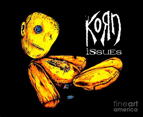 hard rock band korn digital art by africo yudhistira