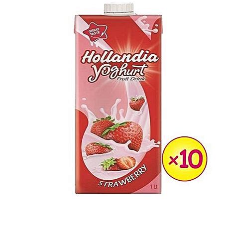 Hollandia yoghurt plain sweettened sachet has all the goodness and vitality vitamins a, b12 and c. Hollandia YOGHURT - Strawberry (1litrX 10 PCS) | Buy ...
