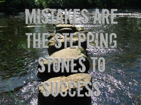 Mistakes Are The Stepping Stones To Success Growth Mindset Stepping