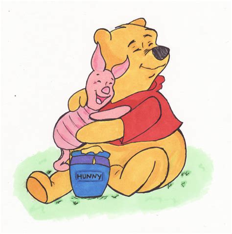 Pooh Bear And Piglet By Emailinasbrother On Deviantart
