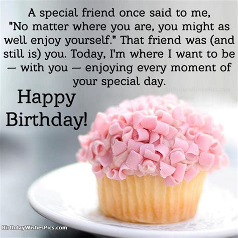 Best Happy Birthday Wishes For Special Friend With Images Happy Birthday Fun Happy Birthday