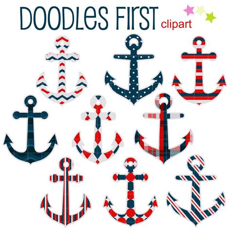 long anchors - Clip Art Library