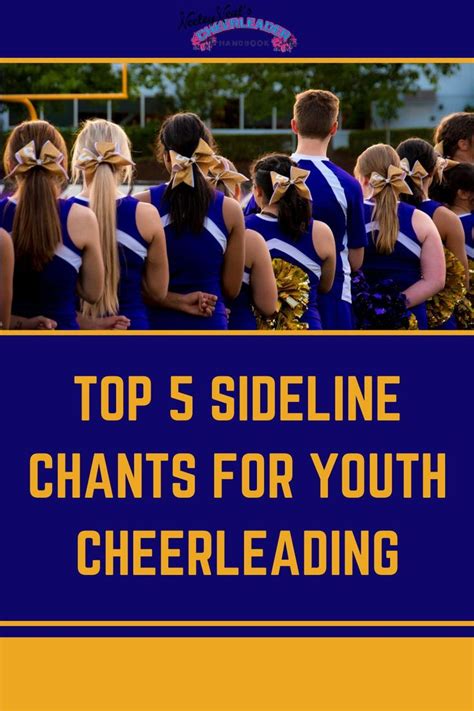 Sideline Chants Youth Cheerleading Cheers And Chants Cheer