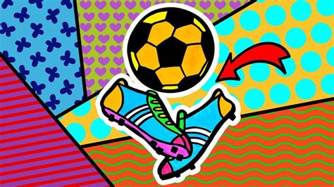 ⚽soccer Balls⚽ Coloring And Drawing For Kids Toddlers Kiddy Art Tv