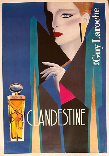 Clandestine Perfume Poster Museum