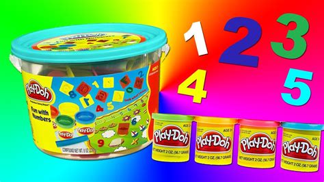 Play Doh Fun With Numbers Learn To Count 1 To 5 New Special Edition