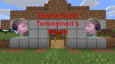 How To Build Tommyinnits Minecraft House Tutorial Dream Smp Youtube