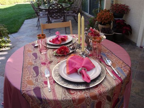 Entertaining From An Ethnic Indian Kitchen Al Fresco Dining For Two