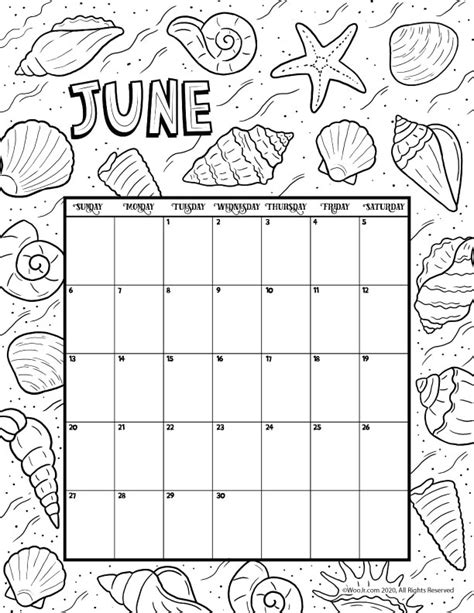 6th grade language arts worksheets. June 2021 Printable Calendar Page | Woo! Jr. Kids Activities