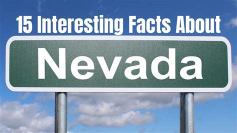 Interesting Facts About Nevada Travel Videos Youtube