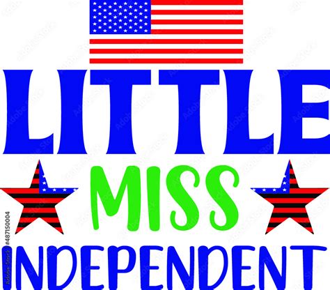 little miss independent 4th of july cut file bundle july 4th svg united stated independence