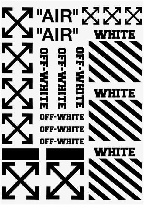 Off White Logo Stencil Png Image Transparent Png Free Download On Seekpng
