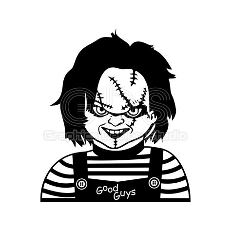 Chucky Svg Cut File Horror Movies Svg Childs Play Svg Halloween