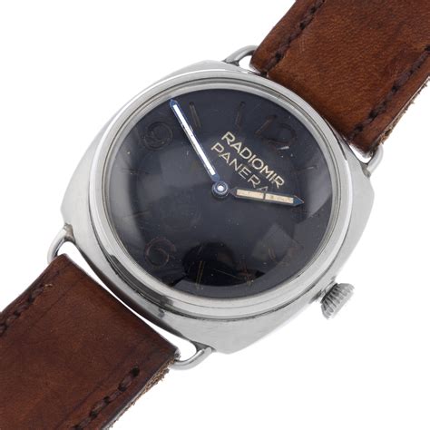 Second World War Panerai Military Divers Wrist Watch Sells At Fellows