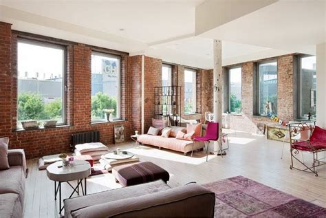 20 Breathtaking Rooms With Exposed Brick Loft Style Brick Interior