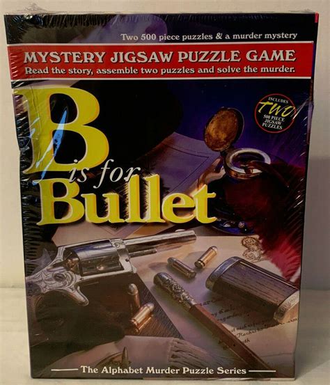 Wine rack, desks, dressers, drawers, entertainment units, futons Details about MYSTERY JIGSAW PUZZLE GAME (B IS FOR BULLET ...