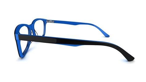 Specsavers Womens Glasses Fuschia Blue Geometric Plastic Acetate Frame £90 Specsavers Uk