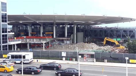 Demolition Of Delta Airlines And Formerly Pan Am Historic Worldport