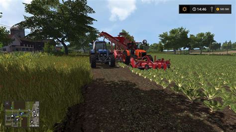 Fs17 Kubota M135 Gx V1000 Farming Simulator 2019 2017 2015 Mod
