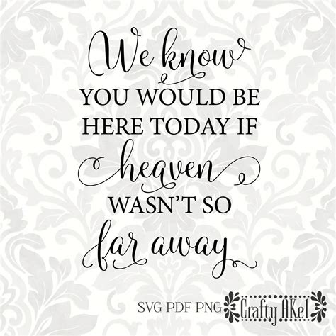 Download We know you would be here today if heaven wasn't so far ...