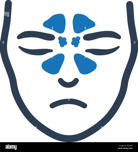 Sinus System Icon Stock Vector Image And Art Alamy