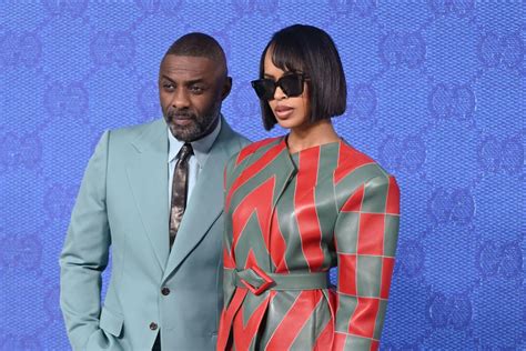 Idris Elba Und Sabrina Dhowre Elba Er Und Ehefrau Begeistern Bei Gucci