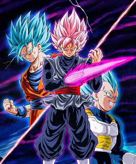 Get the latest manga & anime news! Goku y Vegeta Vs Black Ssj Rose by NARUTO999-BY-ROKER ...