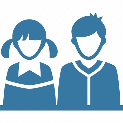 Education Schoolboy Schoolgirl Student Icon Download On Iconfinder