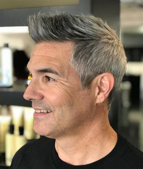 25 Amazing Grey Hair For Men Best Grey Hairstyles For Older Men Men